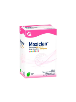 MOXICLAN PEDIAT.600 MG/5ML FCO 100ML MK           