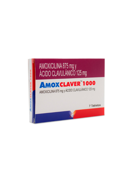 AMOXCLAVER 1000 MG 7 TABS                         